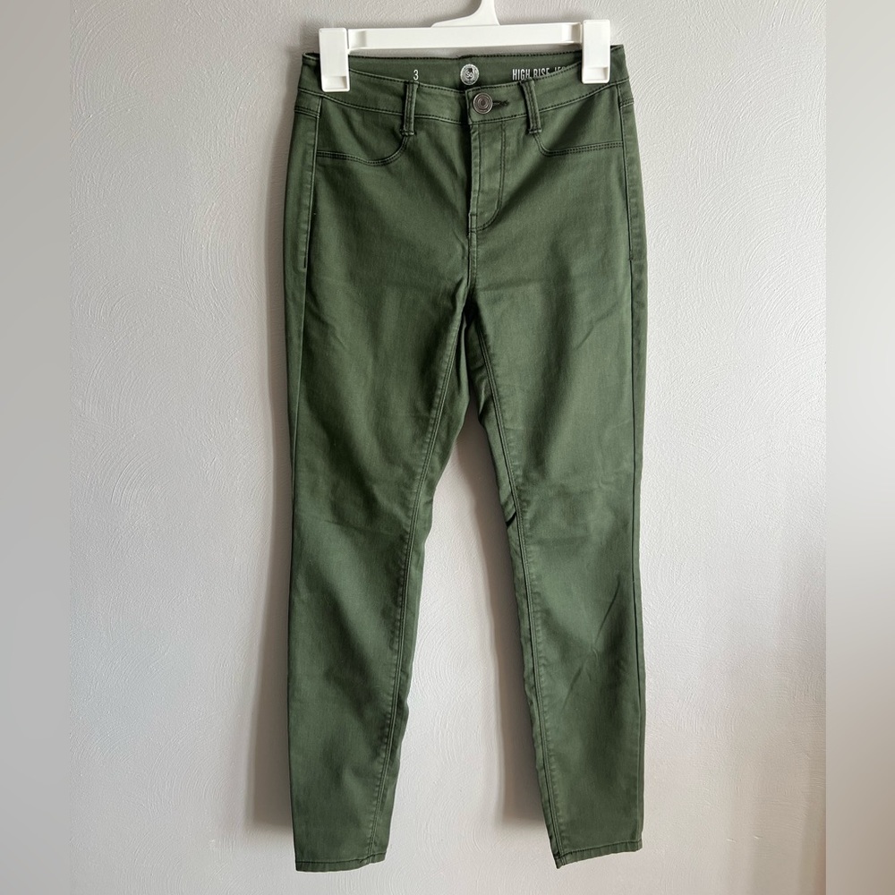 Army Green Jeggings